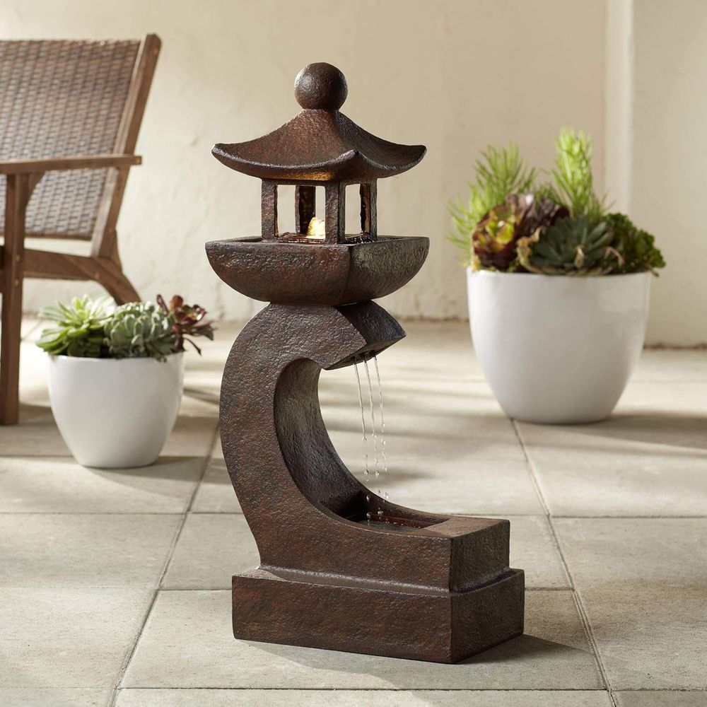 31 Zen-Inspired Rust Stone Out - Outdoor Zen Lighting recension och pris
