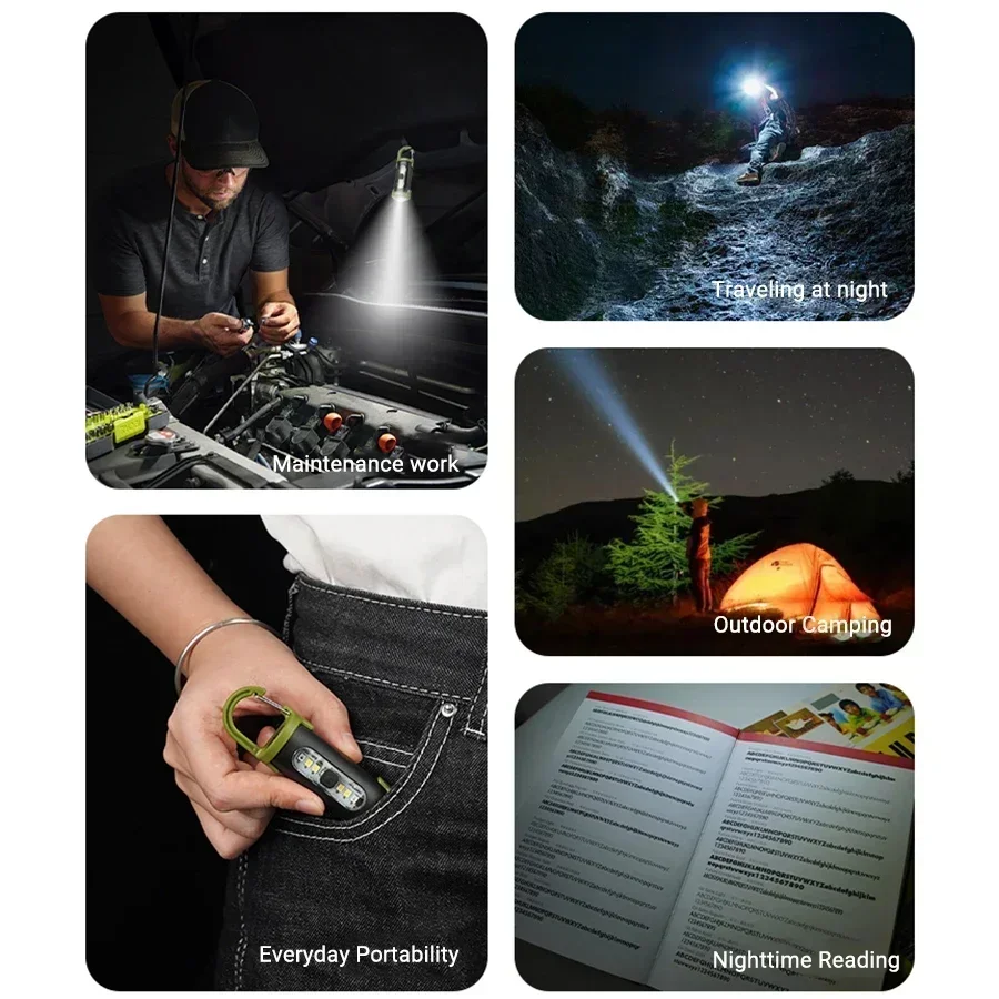 Powerful EDC LED Flashlight Ke - Outdoor Lighting Panel recension och pris