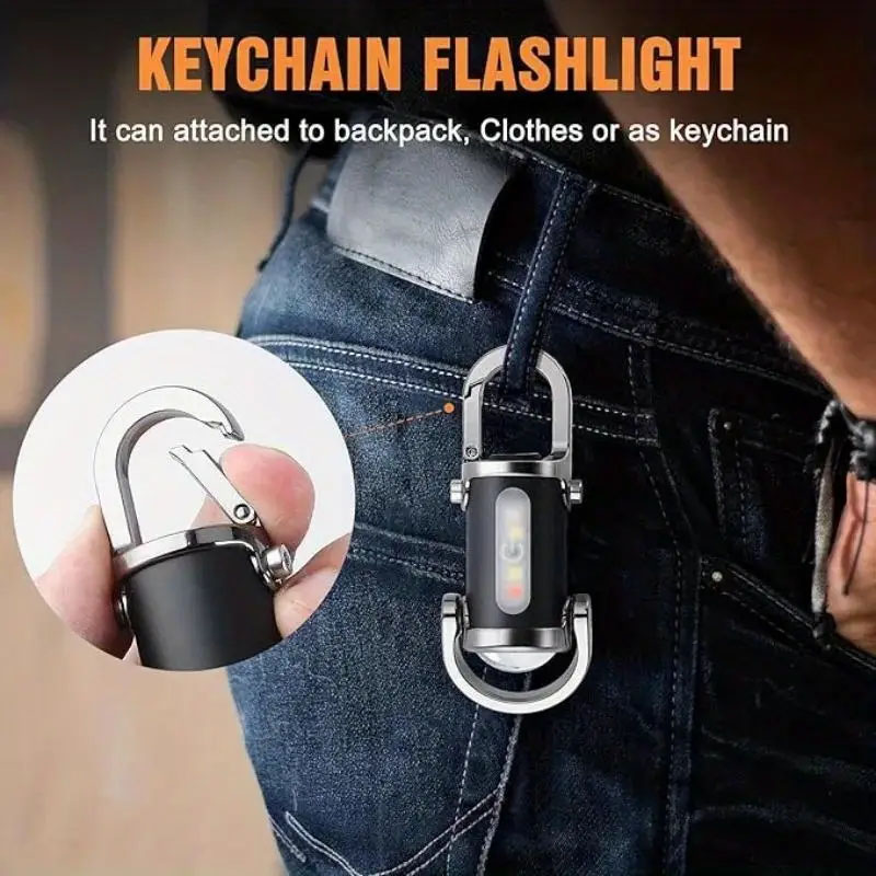 Mini LED Keychain Light Multif - Outdoor Lighting Spotlight recension och pris