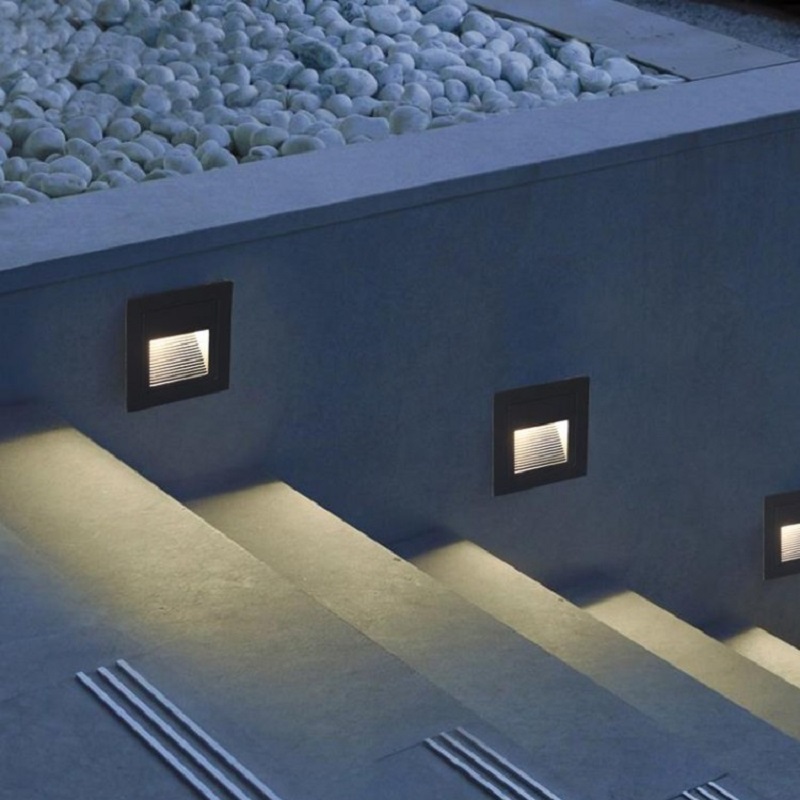 LED Deck Step Light 15Leds IP6 - Outdoor Lighting Recessed recension och pris