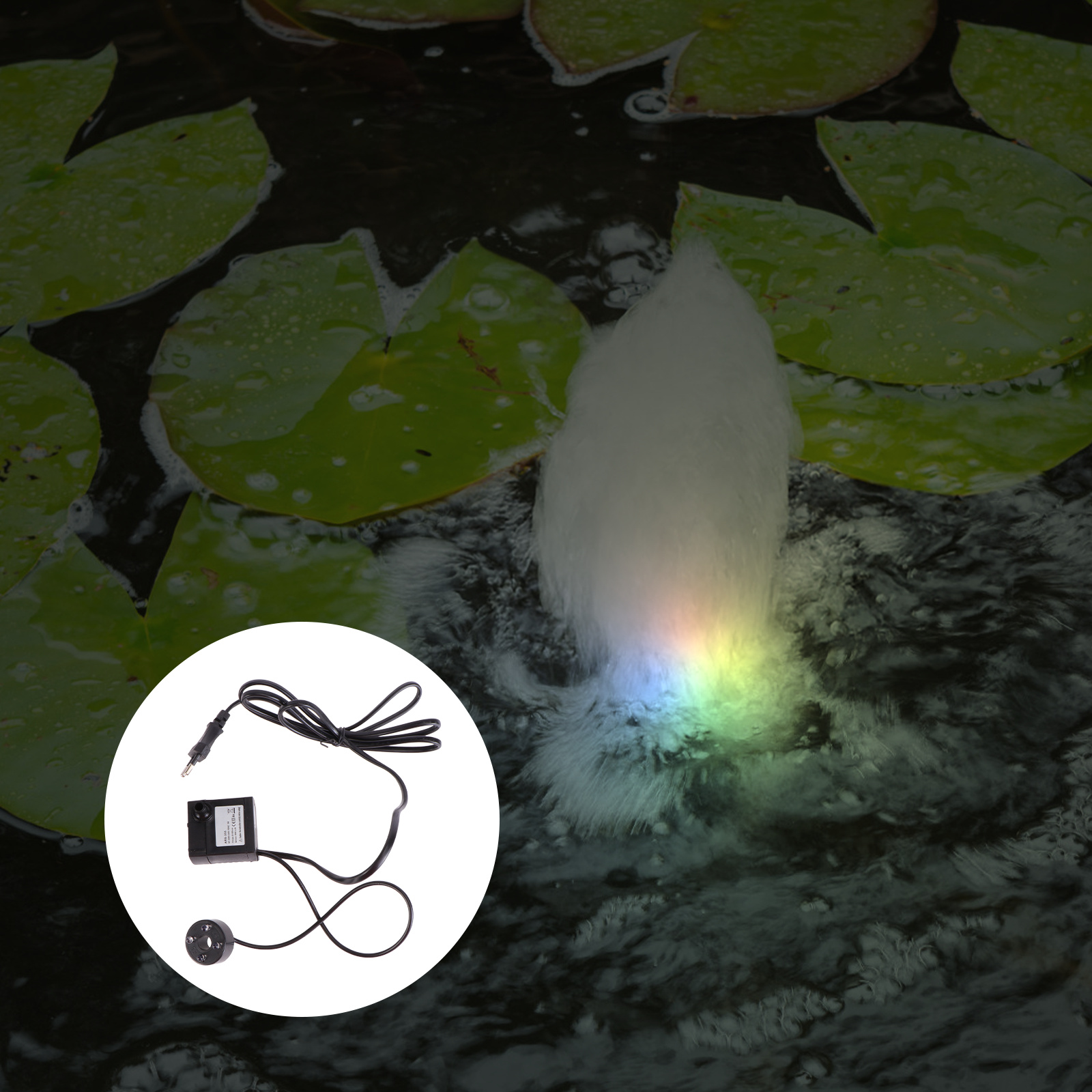 5W Submersible Circulating Wat - Pond Light Submersible recension och pris