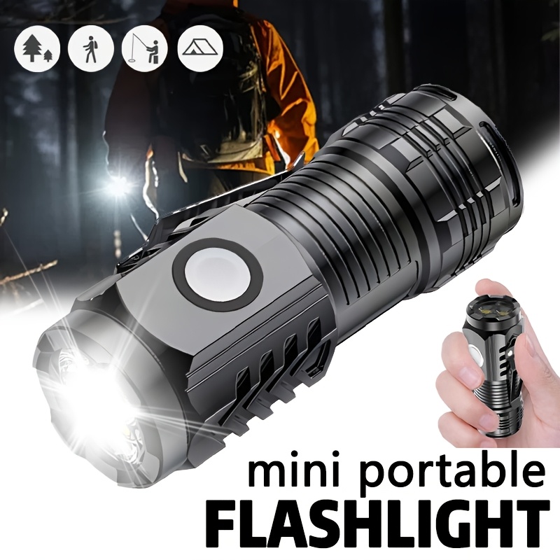 Mini 3LED Flashlight With Pen  - Outdoor Lighting Spotlight recension och pris