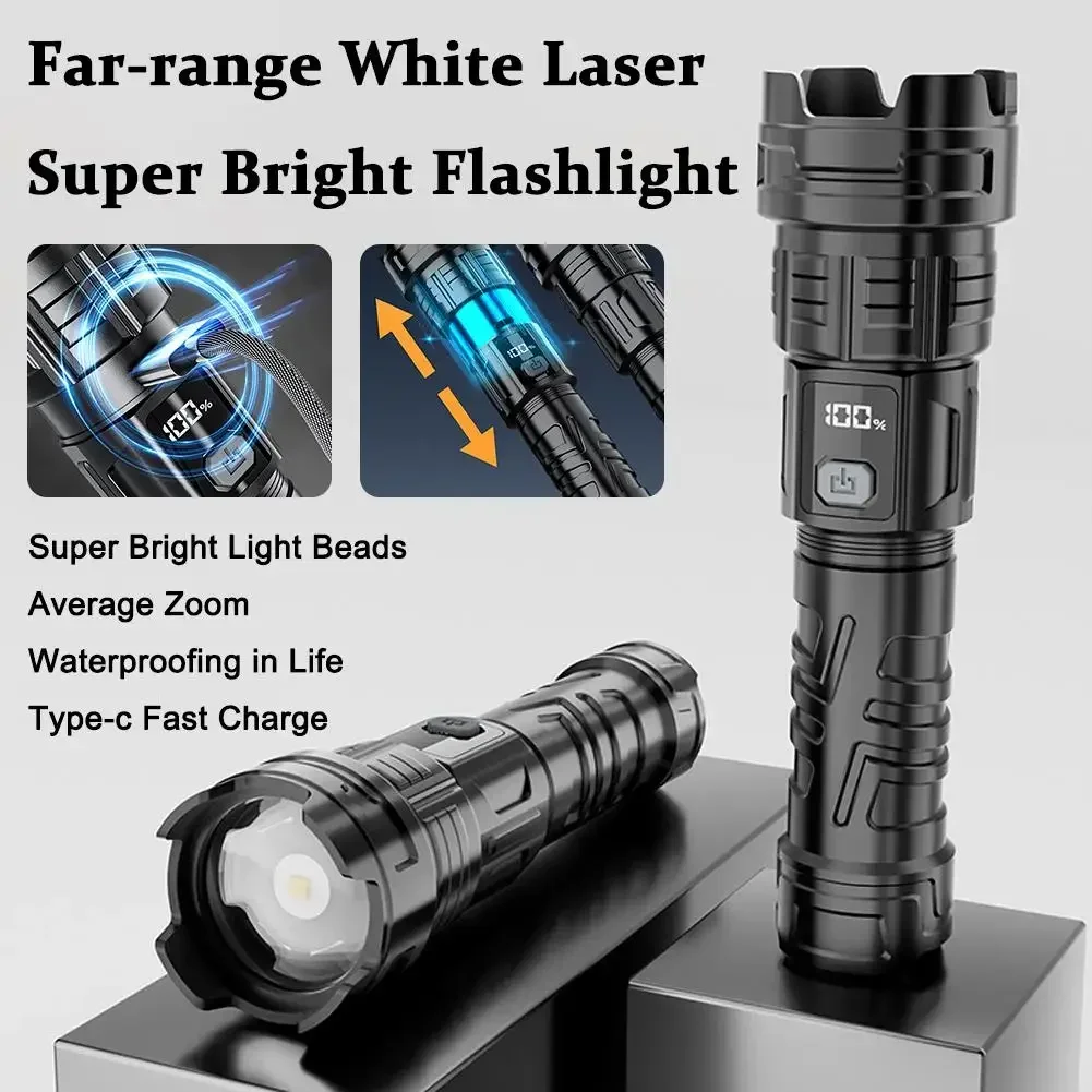 Super Bright LED Flashlight US - Outdoor Lighting Spotlight recension och pris