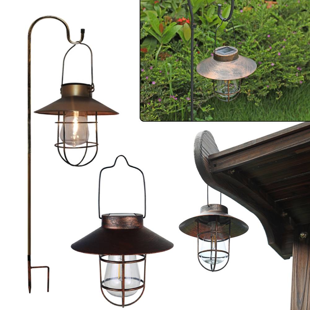 Solar Retro Camping Lantern Wa - Landscape Spike Light recension och pris