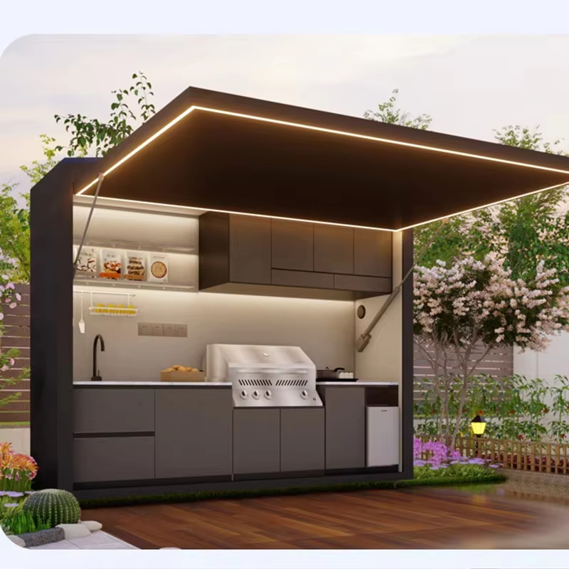 Aluminum Outdoor Kitchen Suite - Outdoor Lighting Restaurant recension och pris