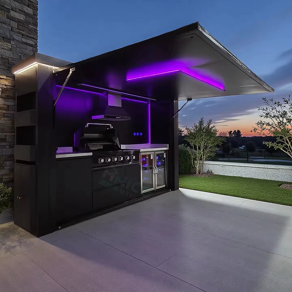 Aluminum Outdoor Kitchen Suite - Outdoor Lighting Restaurant recension och pris